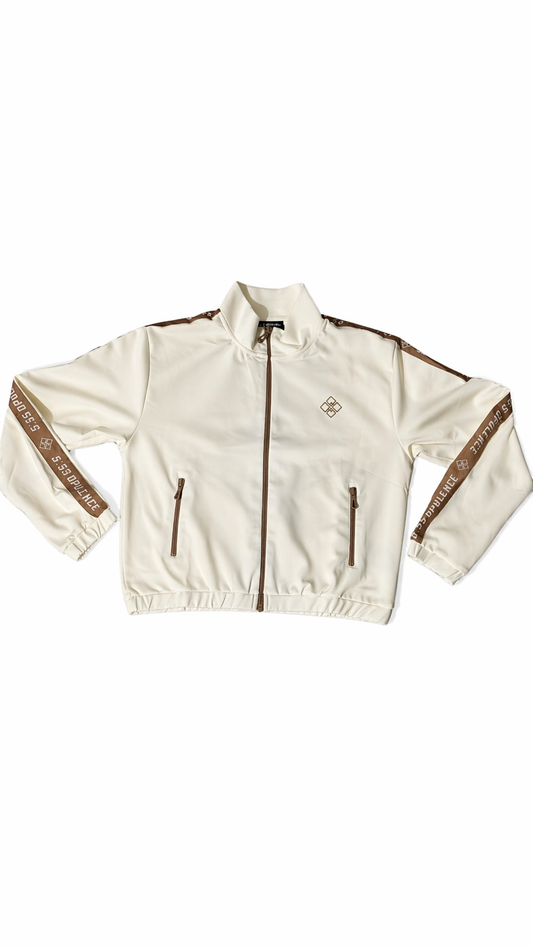 OPULENCE SANDSTONE TRACK JACKET
