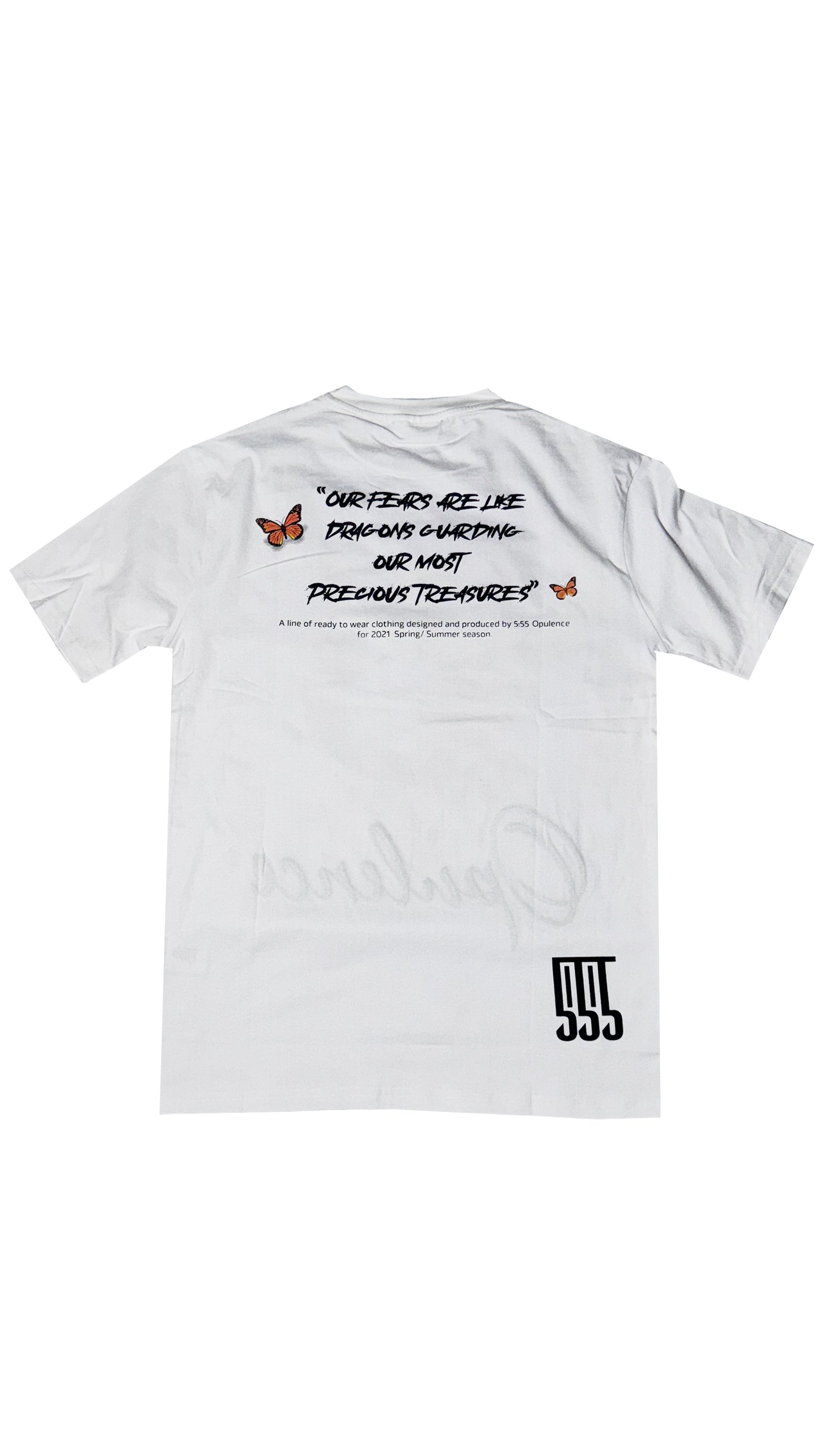 DRAGONFLY PRINT T-SHIRT