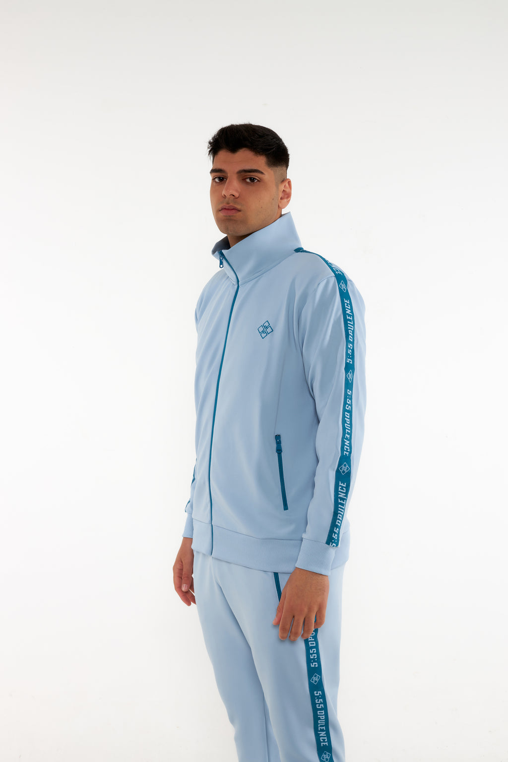 OPULENCE BLUE STRIDE TRACK JACKETS