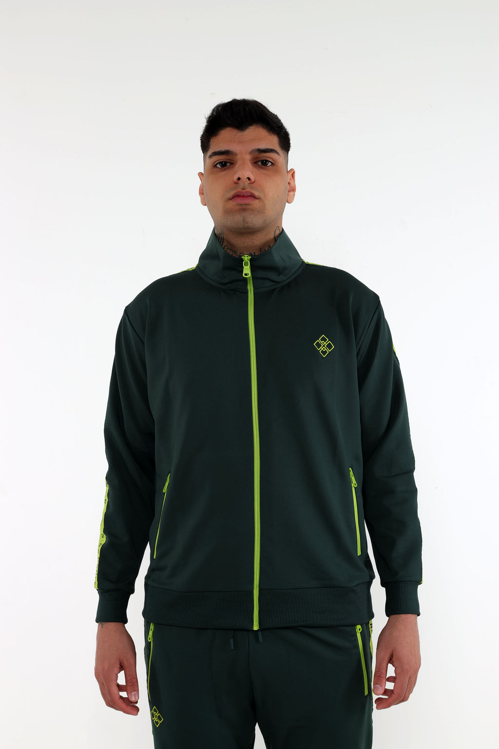OPULENCE NEON STRIDE TRACK JACKET