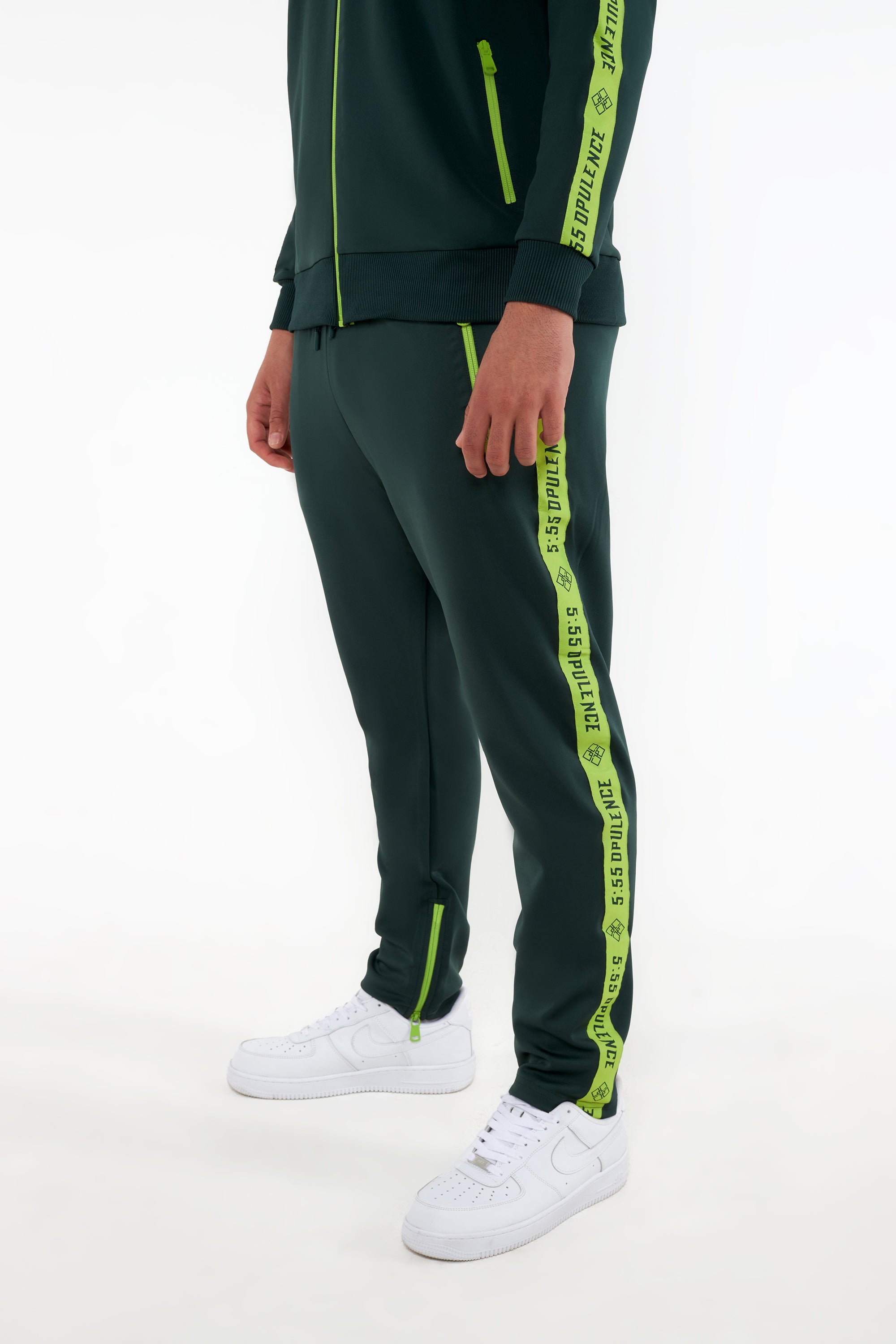 OPULENCE NEON STRIDE TRACK PANTS