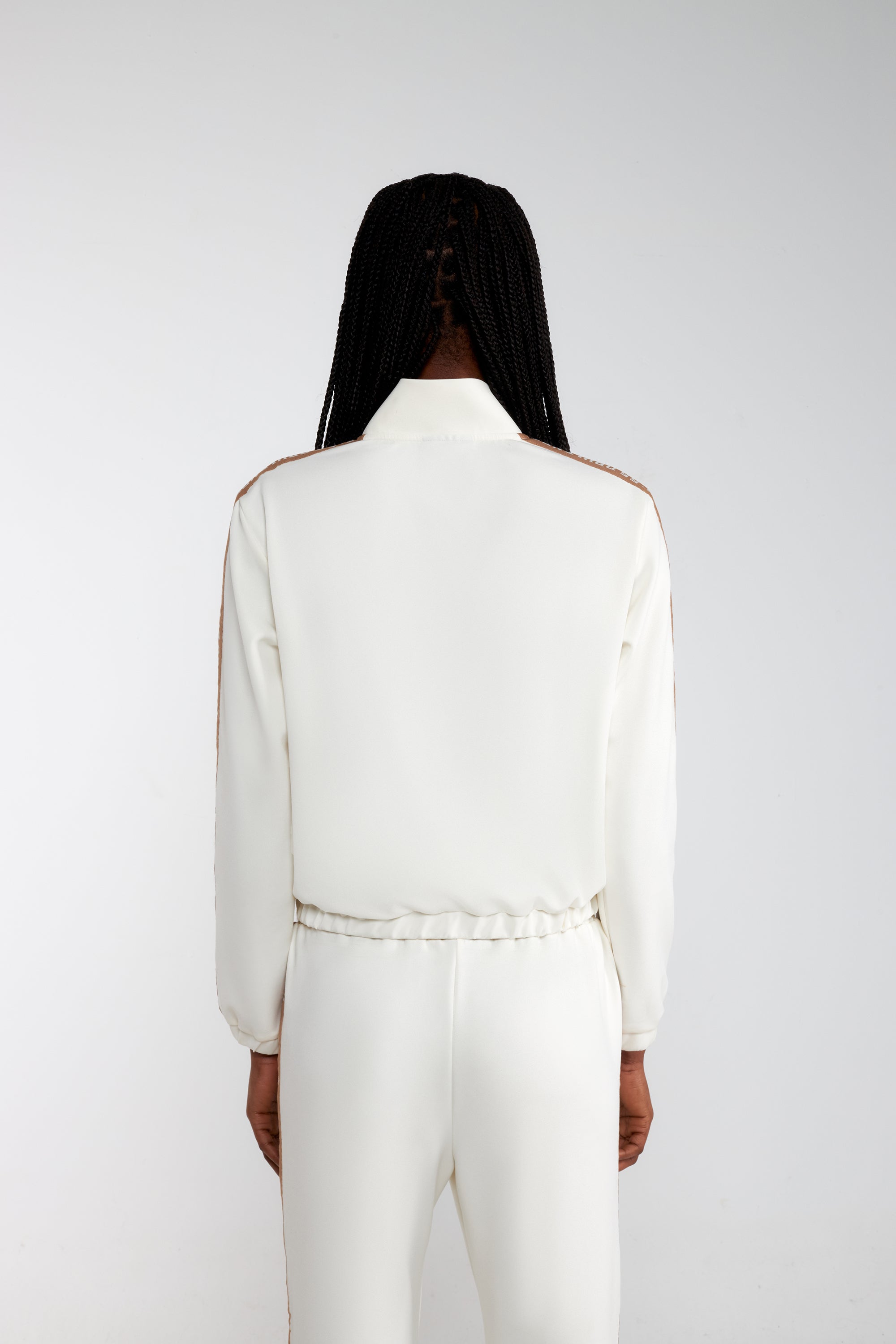 OPULENCE SANDSTONE TRACK JACKET