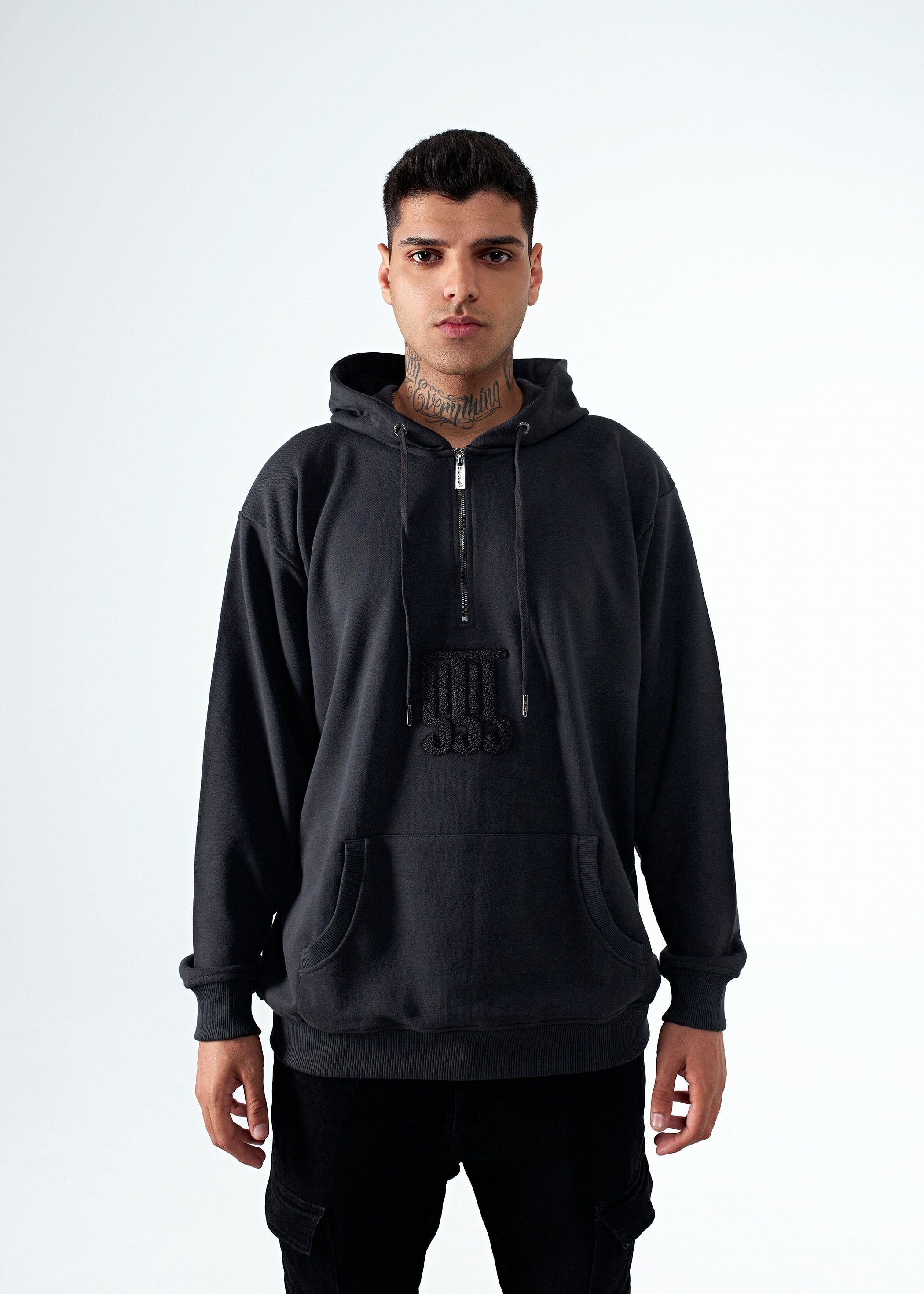 OPULENCE SHADOW CHENILLE HOODIE