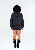 OPULENCE SHADOW CHENILLE HOODIE