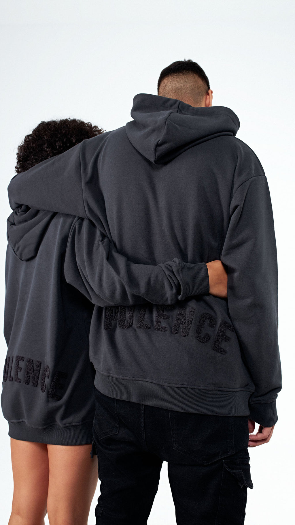 OPULENCE SHADOW CHENILLE HOODIE