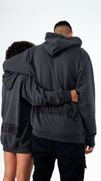 OPULENCE SHADOW CHENILLE HOODIE