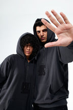 OPULENCE SHADOW CHENILLE HOODIE