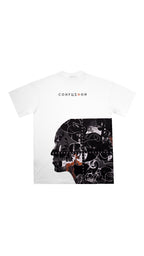 WHITE CONFUSION T-SHIRT