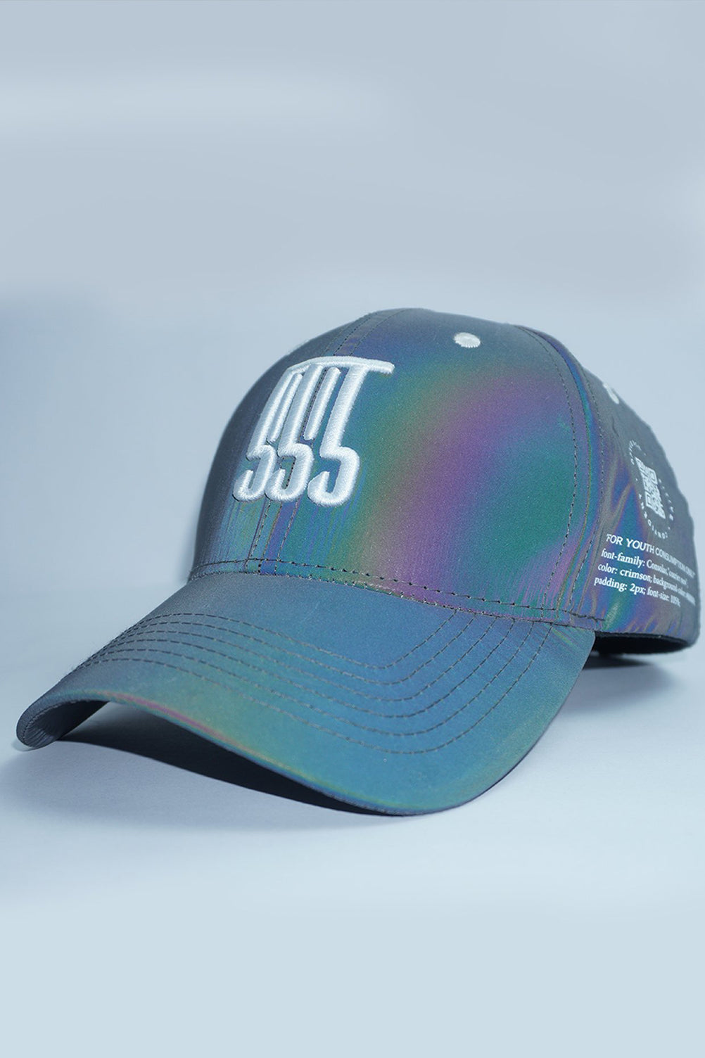 OPULENCE IRIDESCENT SCRIPT CAP