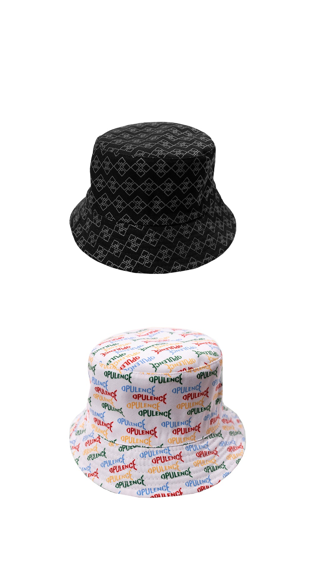OPULENCE PATTERNED BUCKET HAT DUO