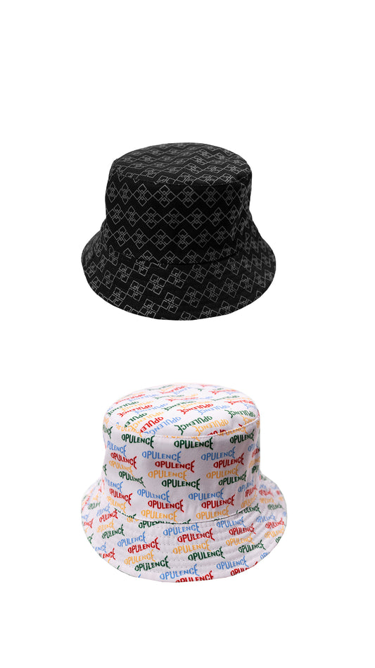 OPULENCE PATTERNED BUCKET HAT DUO